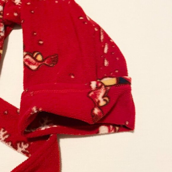 Disney Winnie the Pooh Red Polyester Womens Bath Robe Size Small - Picture 7 of 15